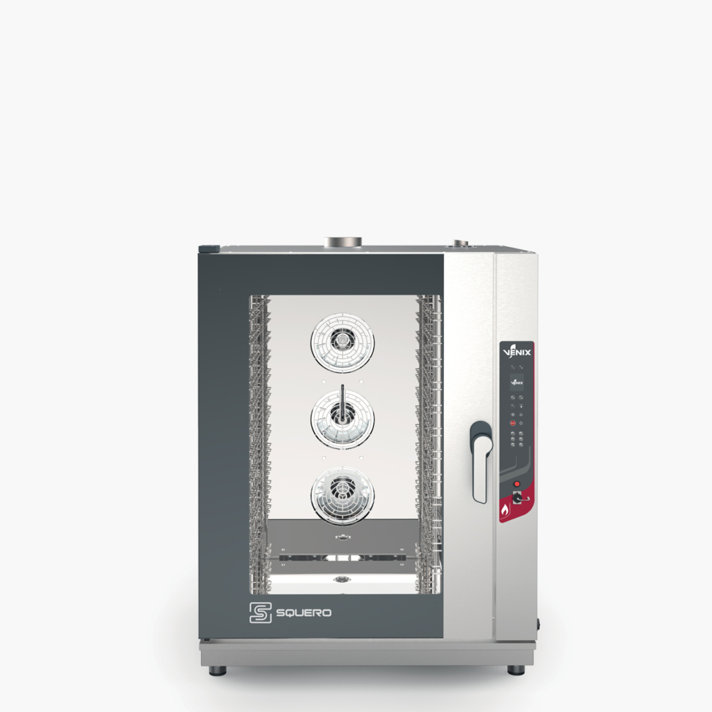 Combi Oven Digital / Gas / Self Wash 12 Trays